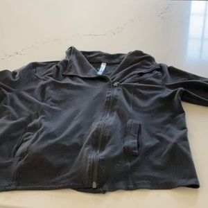 lightweight jacket asymmetrical